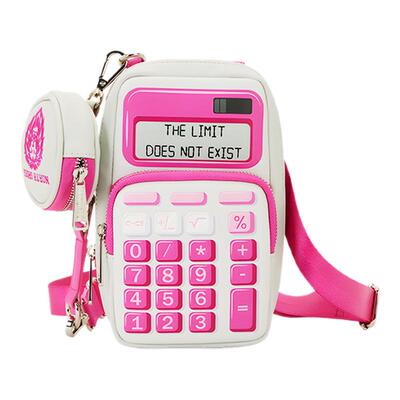 贱女孩计算器造型单肩斜挎包女