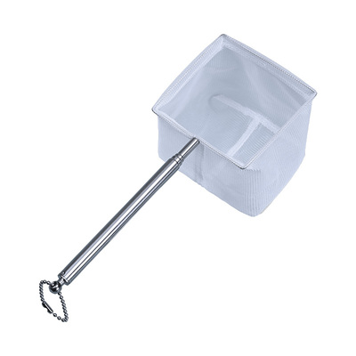 鱼缸捞鱼网不锈钢可伸缩捞鱼网