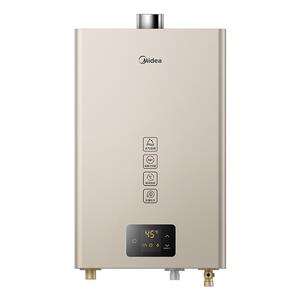 美的燃气热水器家用强排式天然气即热智能变频恒温洗澡12L13升KMA