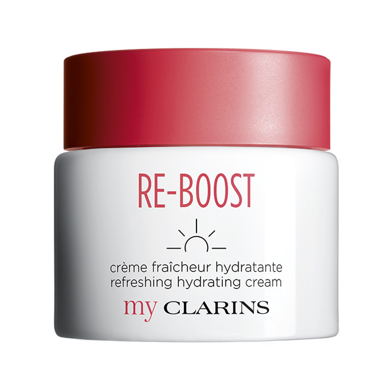 myCLARINS小娇韵诗O椰面霜保湿补水滋润清爽多肤质乳液感日晚霜