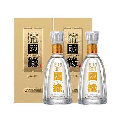 今世缘42度淡雅国缘浓香型白酒