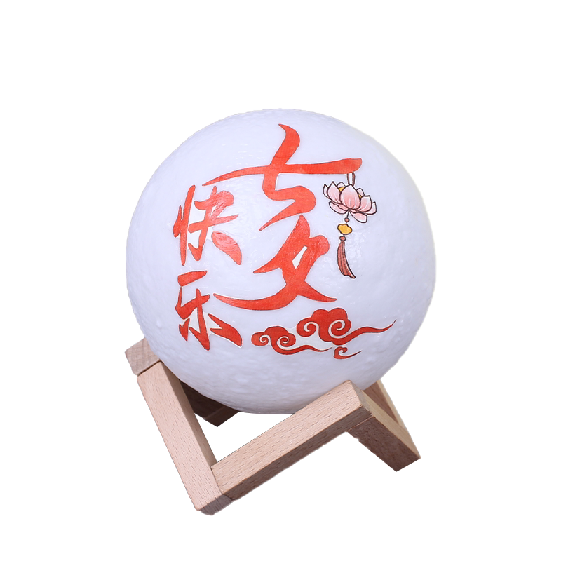 七夕手工diy月球灯花灯老年人简单制作材料包乞巧节社区沙龙活动
