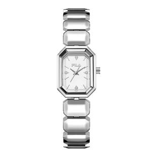 FILA斐乐手表女款轻奢小众高级感小方表女士送女生日礼物礼盒6751