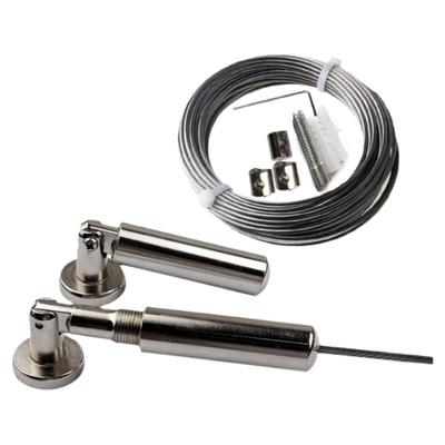 窗帘杆铁线隔断帘对墙加粗