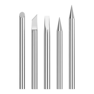 保联烙铁头30W40W60W80W100W150W恒温外热式紫铜刀头弯头尖头通用