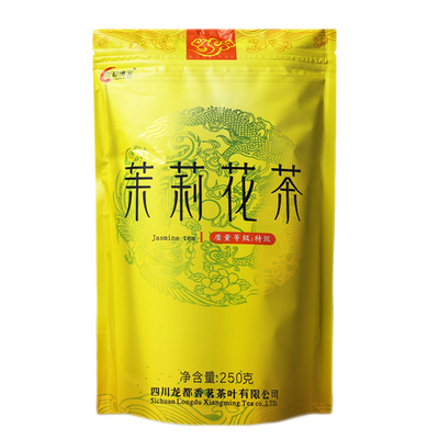 龙都博宝传统浓香茉莉花茶250g