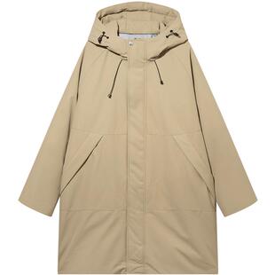 【三防/蓄热】GXG男装简约保暖长款羽绒服男休闲通勤外套24冬品