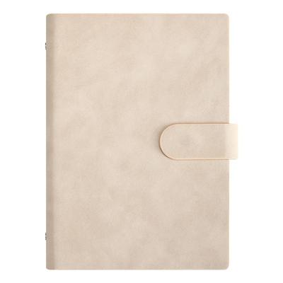 羊巴皮活页笔记本支持定制LOGO