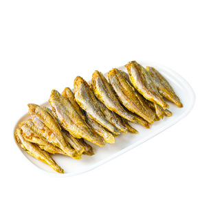 香酥小黄鱼干黄鱼酥开袋即食酥脆深海小零食即食网红黄花鱼孜然味