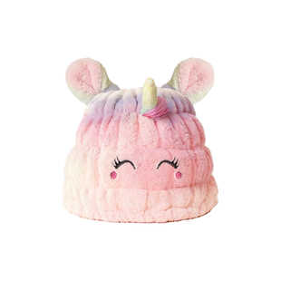 日本yinsio儿童干发帽女童超强吸水速干加厚可爱洗头浴帽干发帽