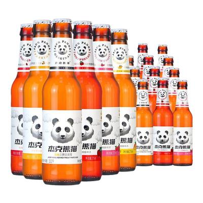 杰克熊猫小麦精酿啤酒24瓶系列