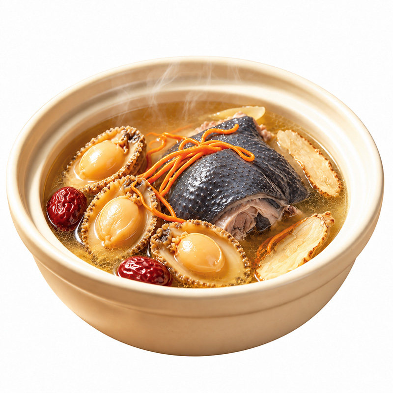 海文铭当归鲍鱼乌鸡汤家用快手菜