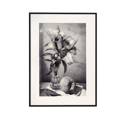 黑色铝合金素描画框装裱a4A3相框空框定制8k开绘画作品外框架挂墙