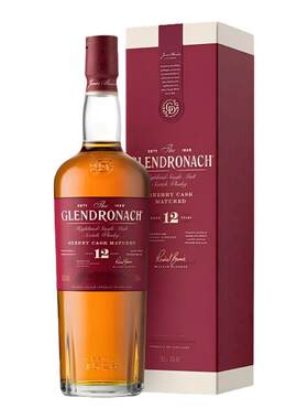Glendronach/格兰多纳12年威士忌700ml(礼盒)