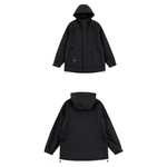 黑劲大码男装连帽防风抗寒棉衣冬季新款肥佬男户外保暖锁温棉服