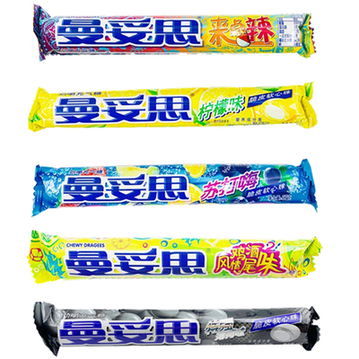 软心盒装多口味脆皮特强薄荷