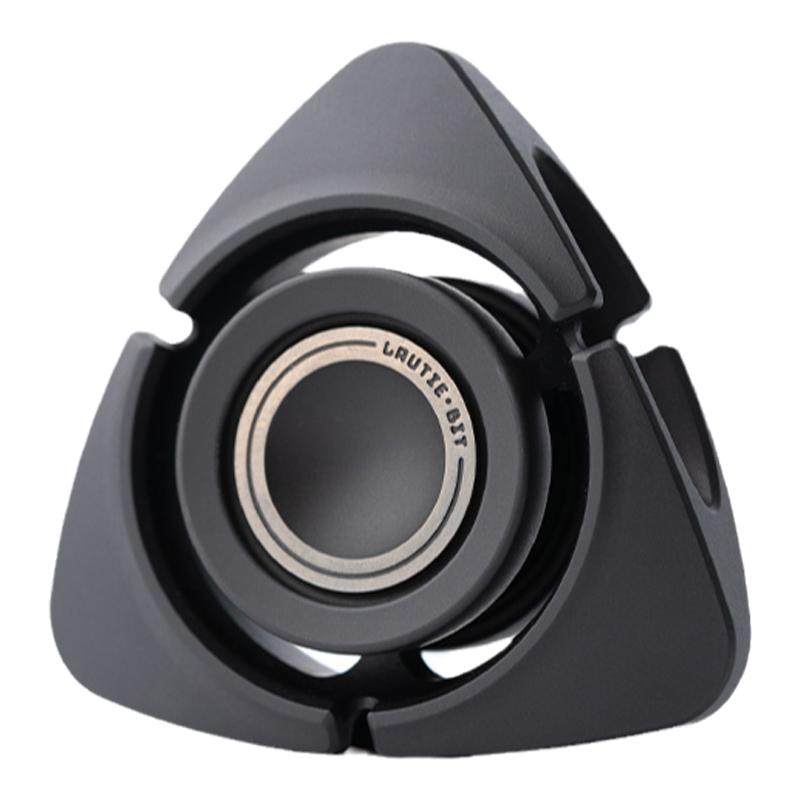 傲娇老铁匠BIT-04三叶指尖陀螺 黑科技手指解压成人金属 edc玩具