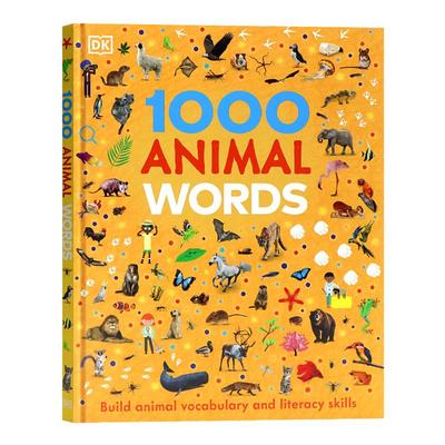 DK动物1000词英文原版绘本