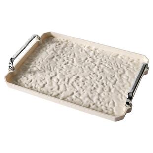 首饰蛋糕茶盘家用客厅茶几长方形托盘甜品杯子水杯进门钥匙水果盘