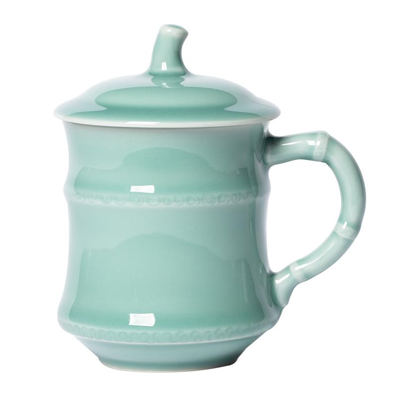 龙泉青瓷家用高档泡茶杯