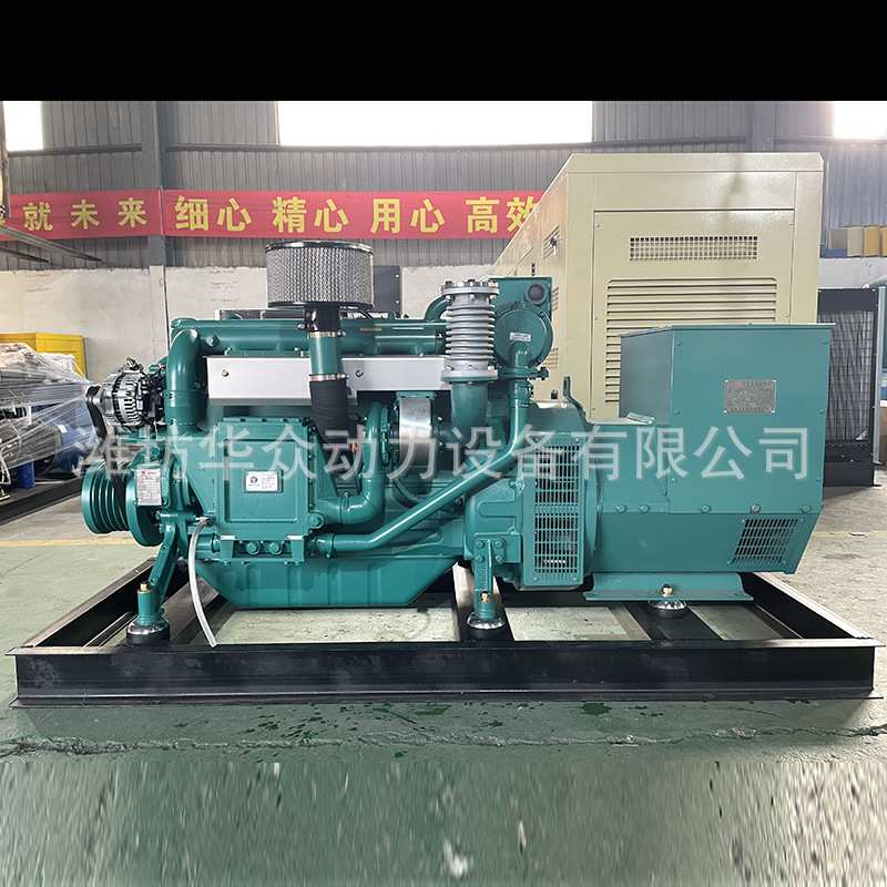 潍柴道依茨100千瓦船用发电机组WP6系列150KW兰电柴油船用发电机
