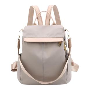 香港代购双肩包女士背包2025新款通勤旅行帆布大容量大学生书包包