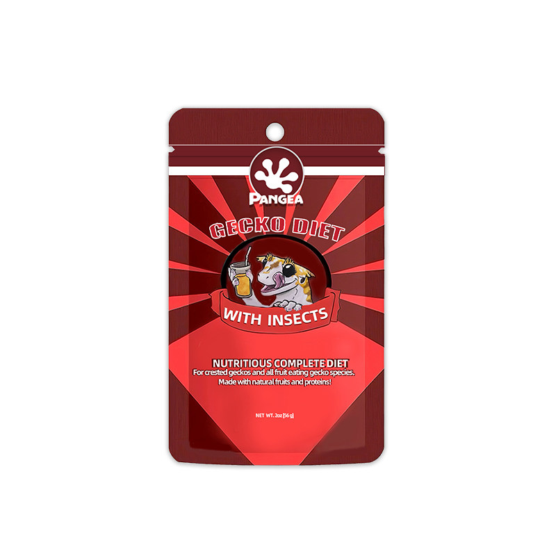 盘古Pangea爬虫果泥睫角巨人守宫盖勾亚魔物爬宠水果昆虫混合饲料