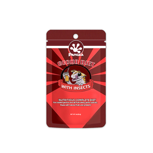 盘古Pangea爬虫果泥睫角巨人守宫盖勾亚魔物爬宠水果昆虫混合饲料