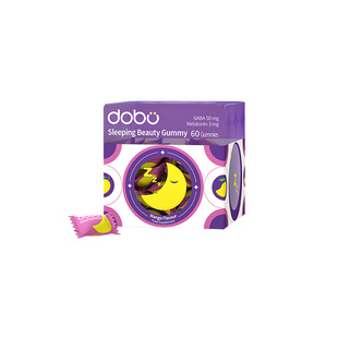 DOBO多波欧睡眠片GABA褪黑素软糖旗舰店安瓶退黑素氨基丁酸γ60粒