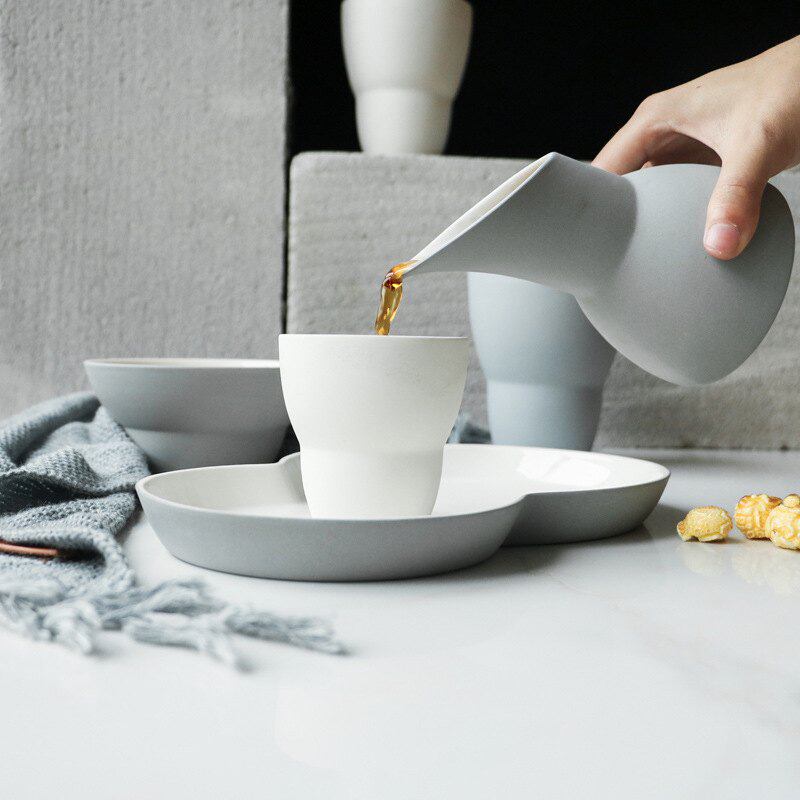 厂家早餐碗碟套装新款创意餐厅酒店杯碗沙拉盘特色西式点心牛奶