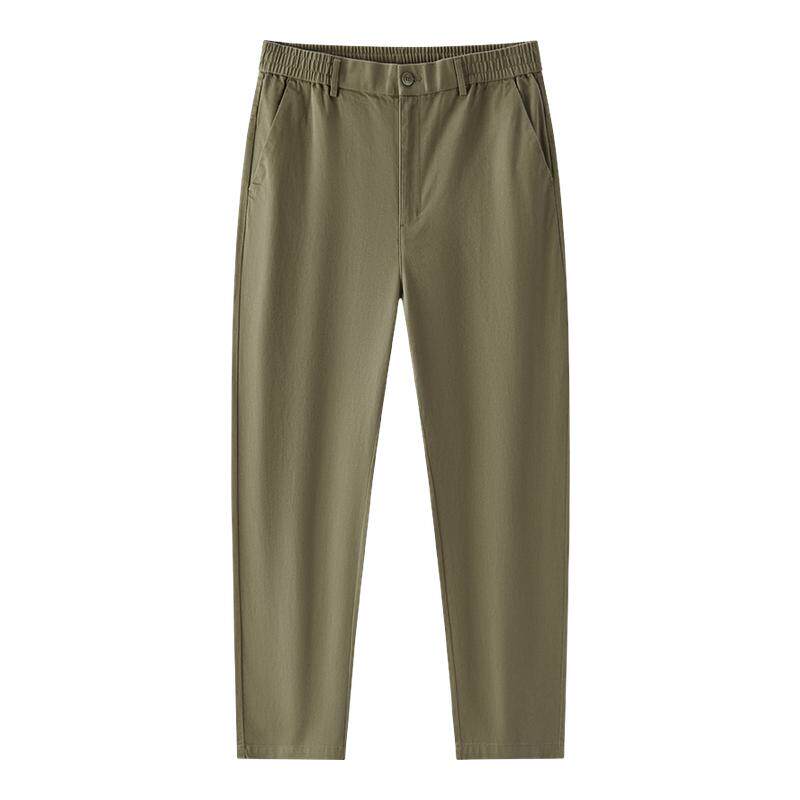 舒服裤|森马休闲裤男春季合体锥形长裤经典通勤松紧腰裤时尚百搭