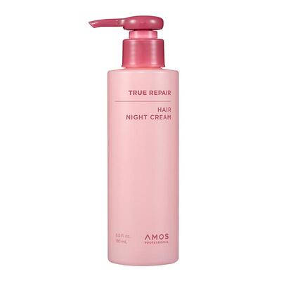 AMOS顺滑修护柔发晚霜180ml