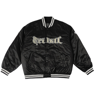 TRIBAL嘻哈哥特加厚刺绣棒球夹克