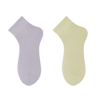 莫代尔凉感透气防臭吸汗无骨女袜