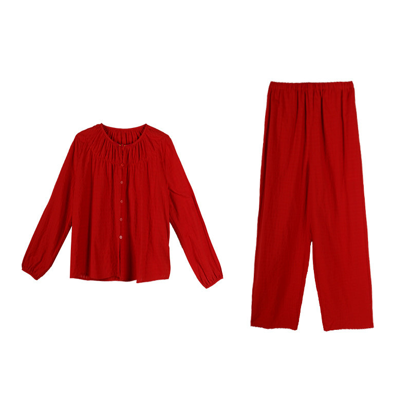 朵朵可可2025女士纯棉家居服睡衣/家居服套装