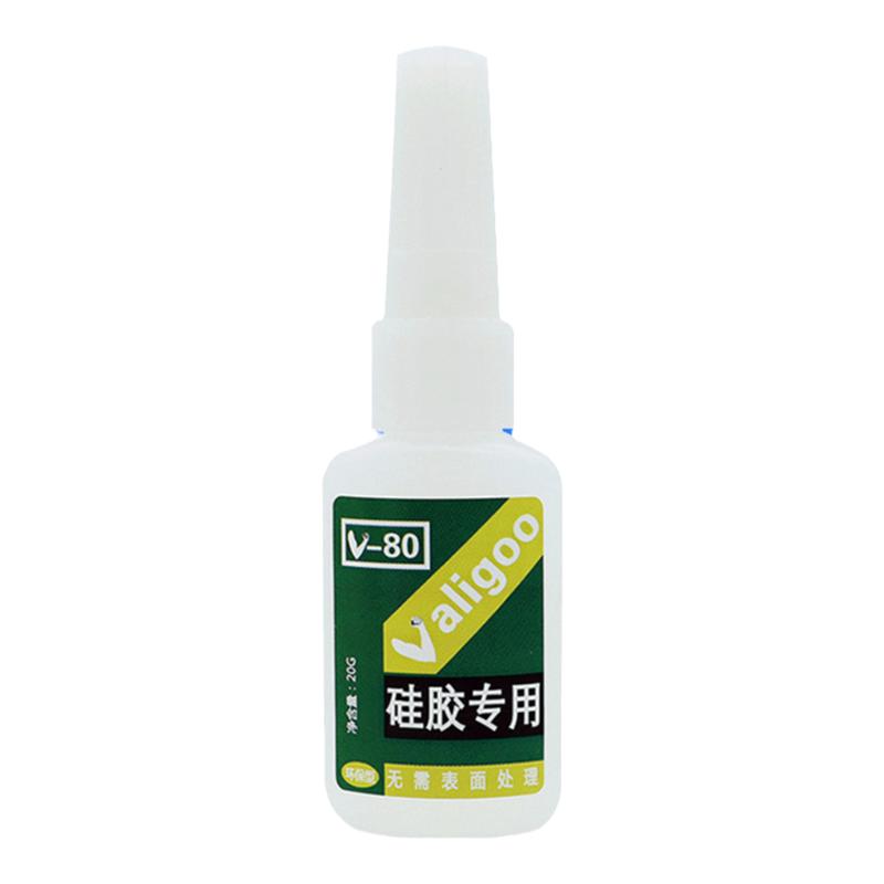 透明耳机金属软性皮革胶水