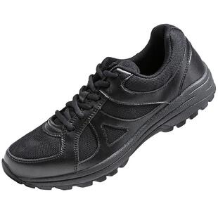 3539小黑鞋作训胶鞋透气训练登山耐磨户外越野休闲跑步运动鞋春夏