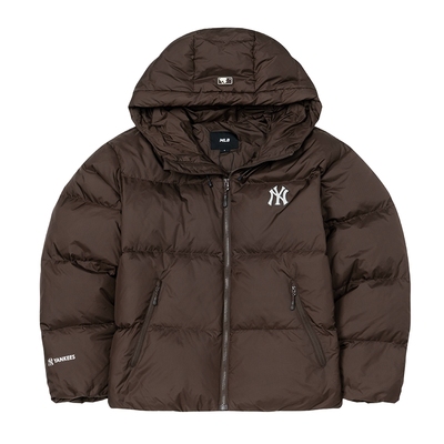 MLB张凌赫同款羽绒服男装女装 2025新款连帽棉羽保暖羽绒外套