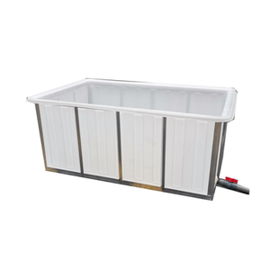 大号塑料方箱铁架解冻水槽食品腌制车载水产养殖箱浸泡水池发酵池