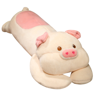 巨大号猪公仔抱枕男女生睡觉布娃娃可爱趴趴小猪玩偶毛绒玩具礼物