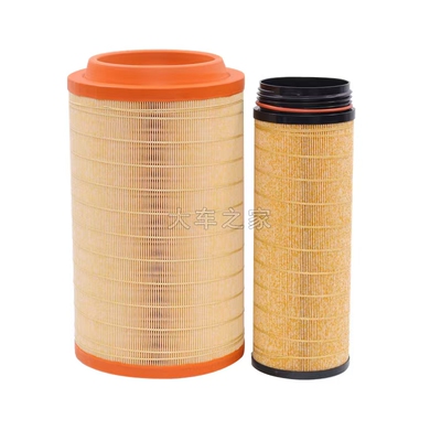 一备2337适配解放悍威J6奥威空滤金龙宇通东风多利卡D9洒水车滤芯