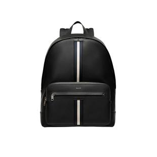 【自营】Bally/巴利新款时尚男士休闲牛皮革双肩包送礼物6307869