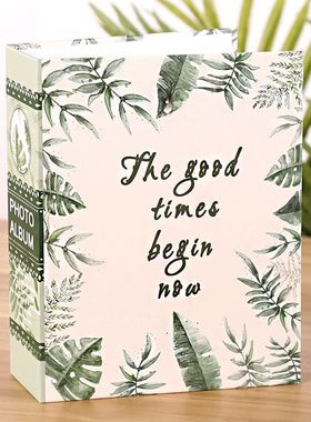 德源相册本7寸photoalbum儿童凉过收纳式影集夏册100照片塑张插页