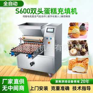 定制蛋糕充填机 E400注浆机 杯子蛋糕泡芙麻薯整盘蛋糕填充机