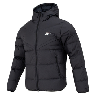耐克2025春季新款男装运动服轻薄羽绒服外套保暖夹克羽绒衣FB8178