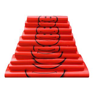 笑脸袋超市零售店购物食品级手提红色背心方便袋加厚透明塑料袋子