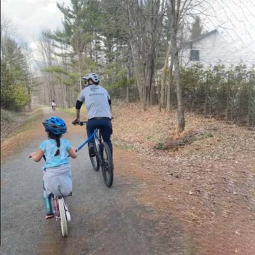 BicycleTowRope山地自行车牵引绳山地车骑拖车绳拖车绳牵引拉力行