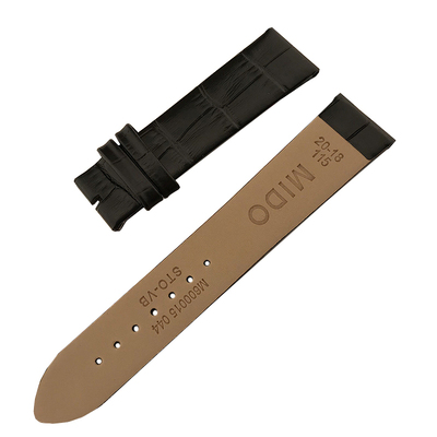 美度手表带真皮原装纪念207a