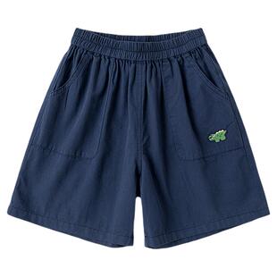 [100%棉]儿童短裤纯棉男童裤子透气女童运动裤宝宝五分裤夏季童装