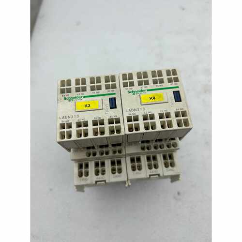 议价DC24V直流接触器CAD503BD,配套辅助触点模块